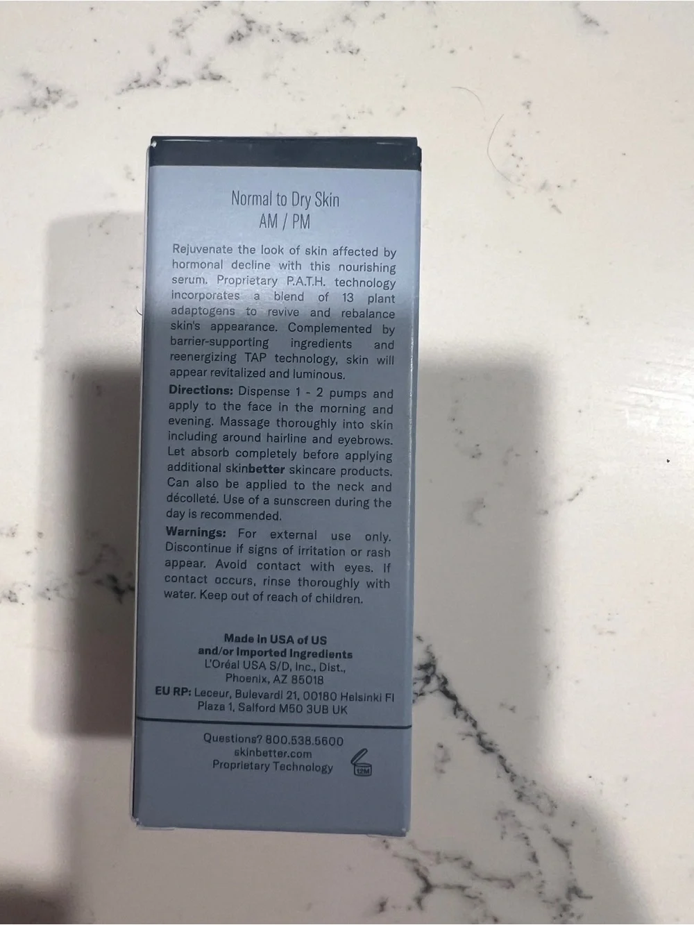 NIB Mystro Active Balance Serum — Blue